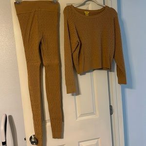 2 piece sweater set